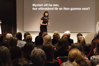 Mycket vill ha mer, hur of�rsk�md f�r en liten gumma vara? - en f�rel�sning om motivation och medm�nsklighet i v�rden